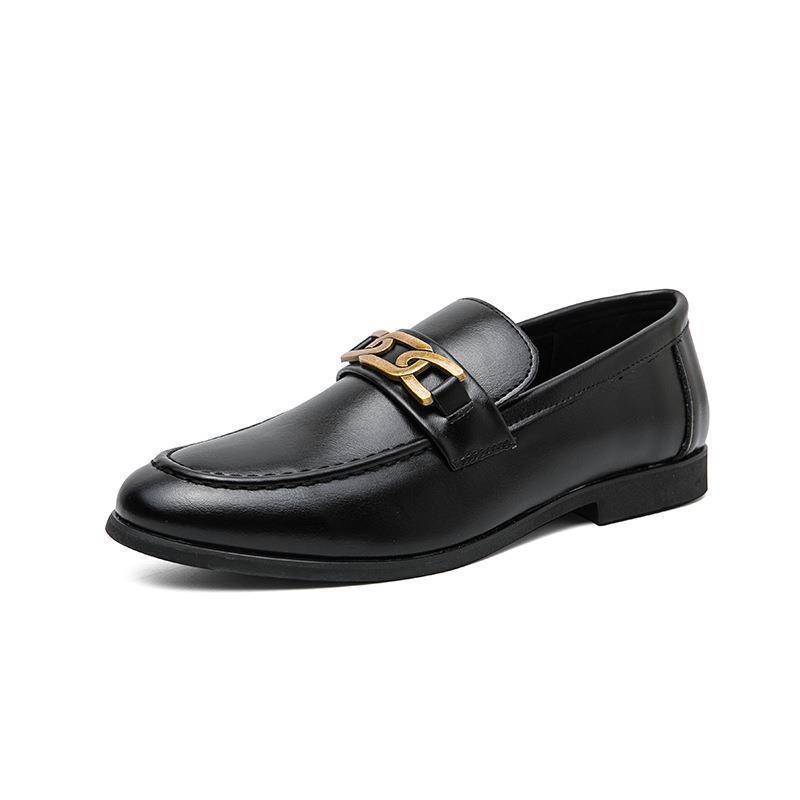 Zapatos de Cuero Casuales Formales de Negocios para Hombre Estilo Británico