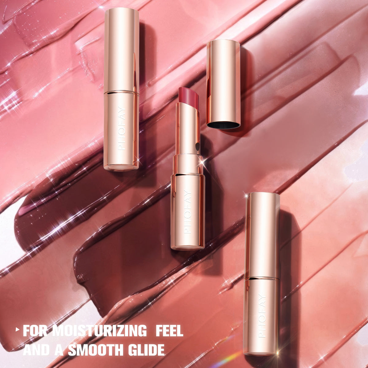 PHOFAY Lápiz Labial Hidratante