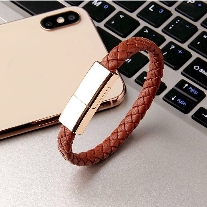 Nuevo cargador de pulsera Cable de carga USB Cable de carga de datos para iPhone 14 13 Max Cable USB C para teléfono Micro Cable