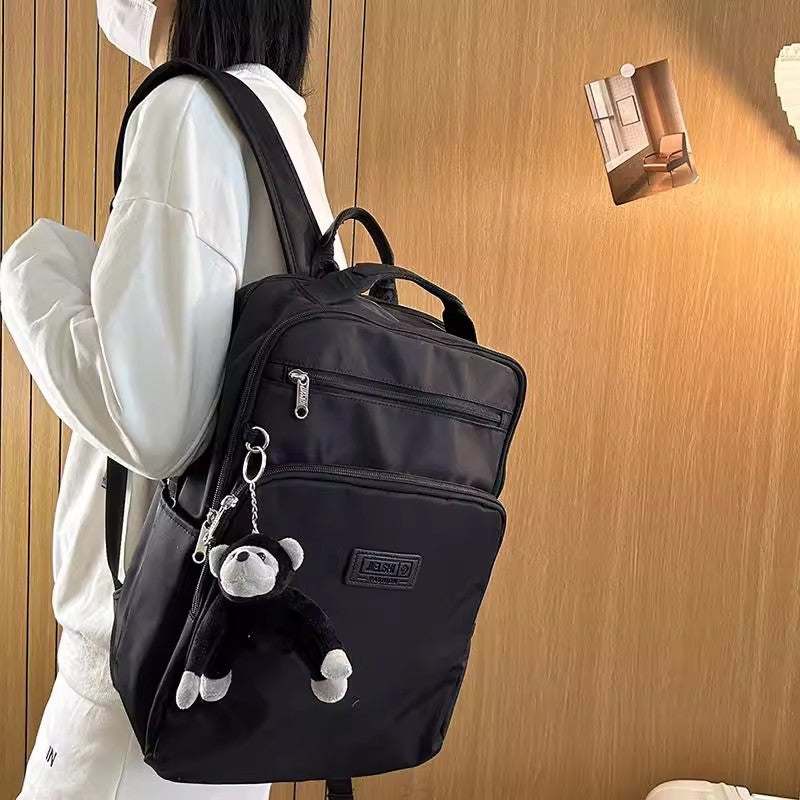 Mochila de senderismo de viaje al aire libre casual de tela Oxford que combina con todo
