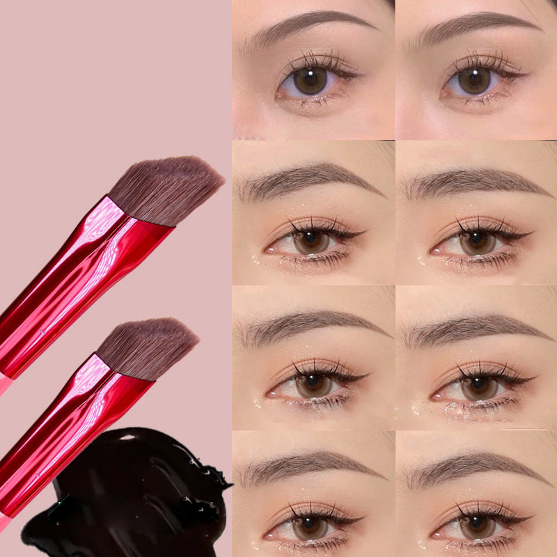 Pincel de cejas Wild, pincel de cejas estereoscópico 3D para pintar la línea del cabello, artefacto de pasta de cejas, pincel de maquillaje para cejas, pincel corrector