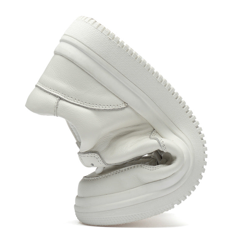 Zapatos de cuero informales para hombre, formales, con suela suave