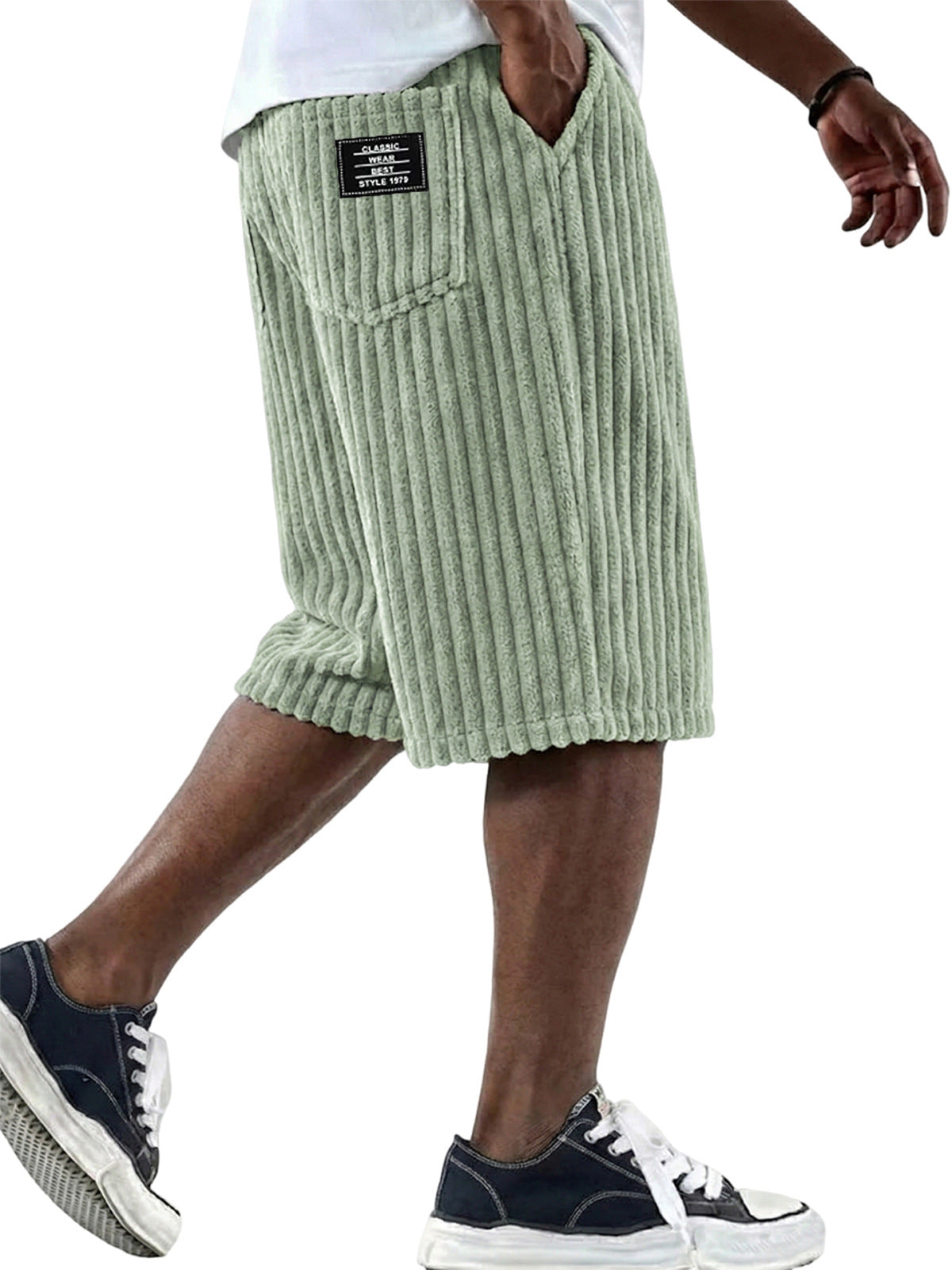 American-style Vintage Capri Pants Trendy Brand Summer