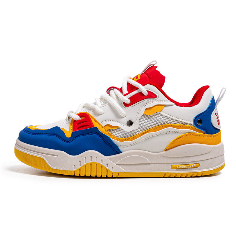 Zapatillas de Hombre Retro Leisure con Aumento de Altura, Diseño Antideslizante y Suela Gruesa