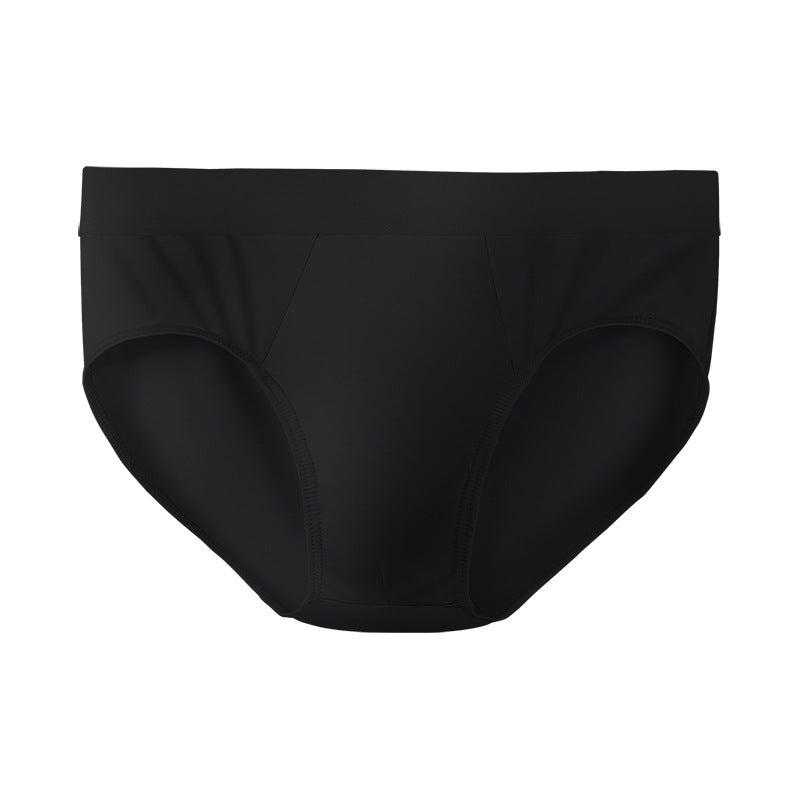 European And American-style Ice-silk, Plus-size, Thin, Solid-color, Breathable Mens Underwear