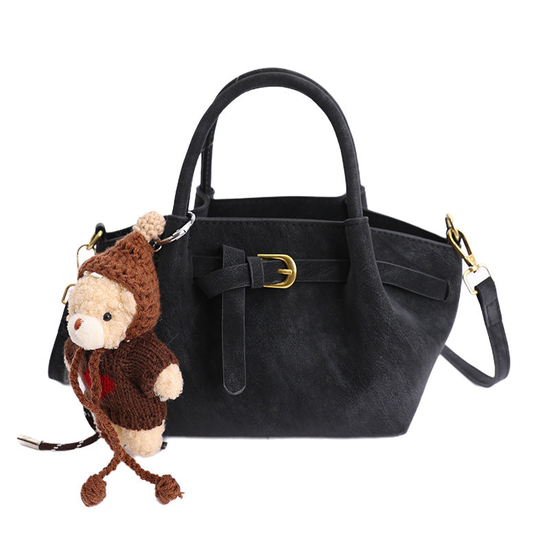 Exquisito bolso tote bandolera versátil otoño-invierno