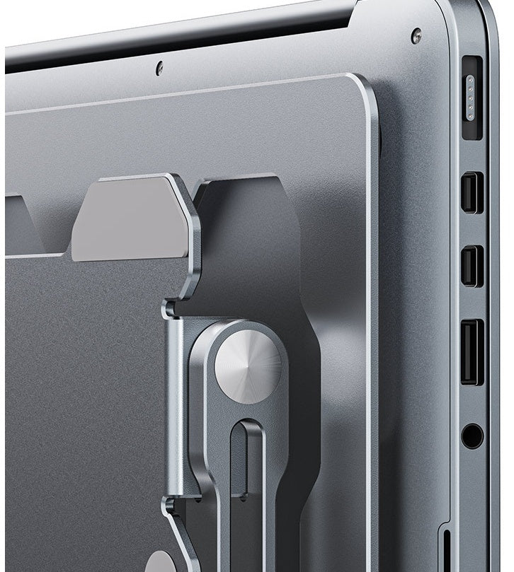 Soporte ajustable para computadora portátil Soporte portátil para computadora de aleación de aluminio Elevador para computadora portátil Soporte compatible para computadora portátil