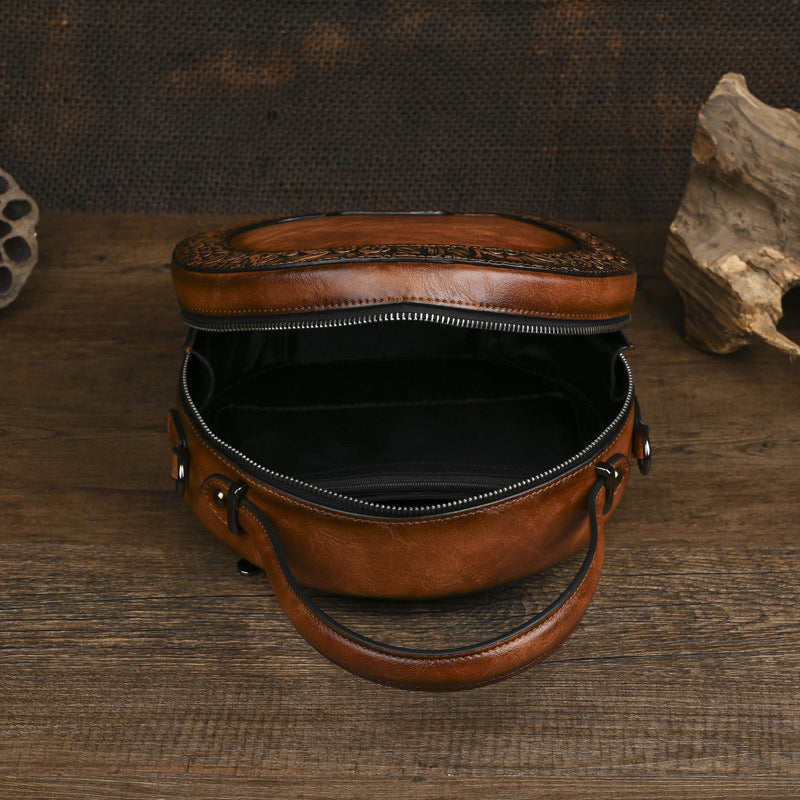 Bolso de mano y bandolera retro para mujer