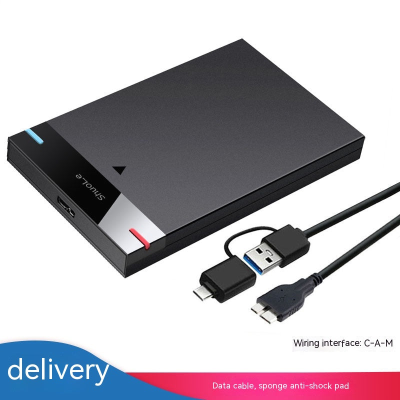 Caja de disco duro móvil externa de alta velocidad USB3.0