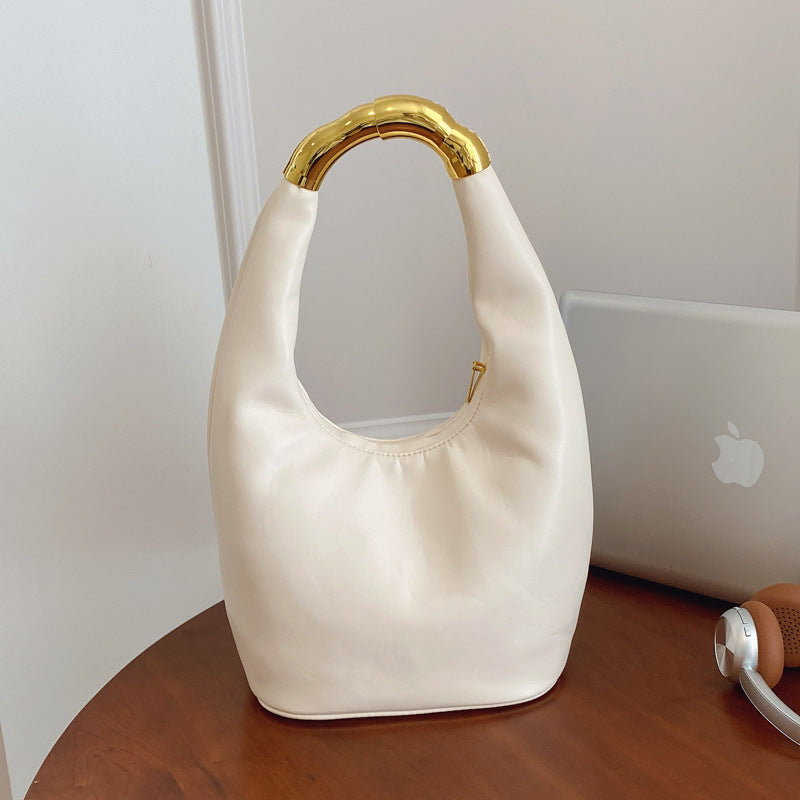 Womens Trendy Tote Bucket Bag For Commuting And Everyday Use
