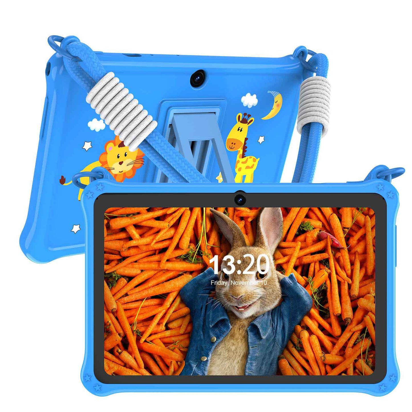 Funda protectora de silicona de correa plana para niños de 7 pulgadas