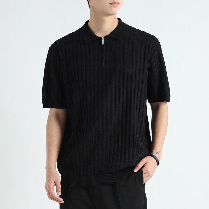 Ice Silk Quick-drying Men's Casual T-shirt