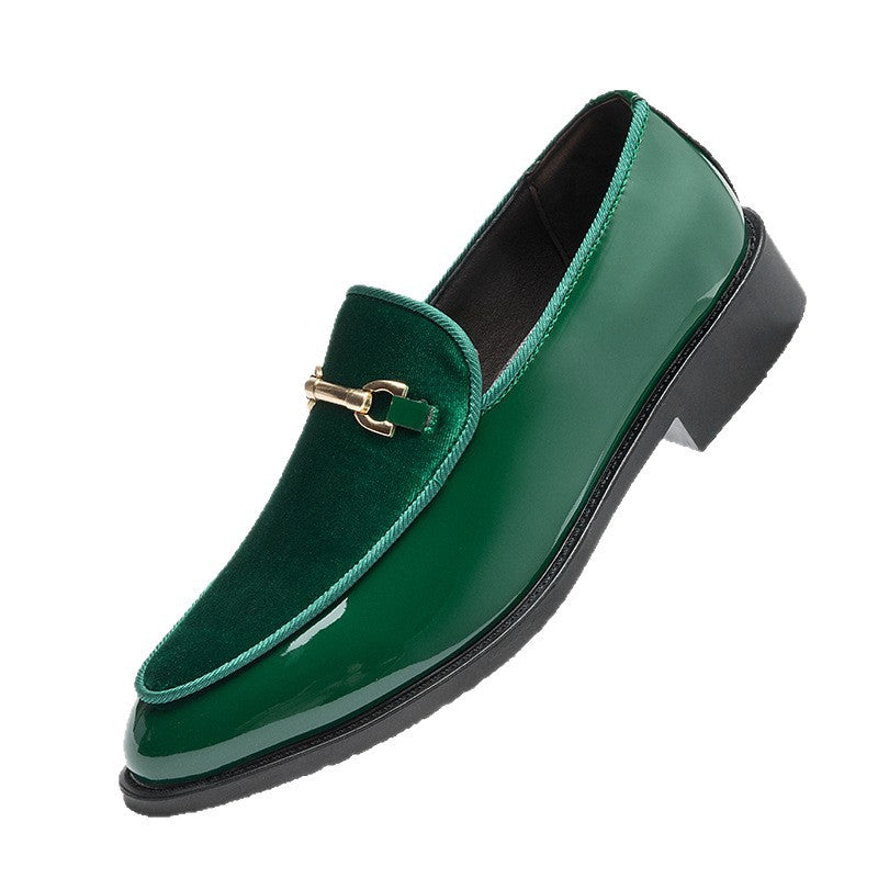 Zapatos de Charol Brillantes Ligeros Modernos Versátiles Casuales