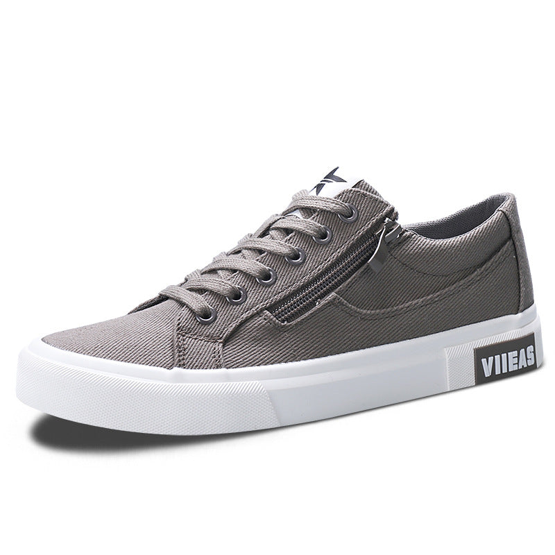 Zapatos de Hombre Deportivos Casuales Borad Transpirables de Lona que Combinan con Todo
