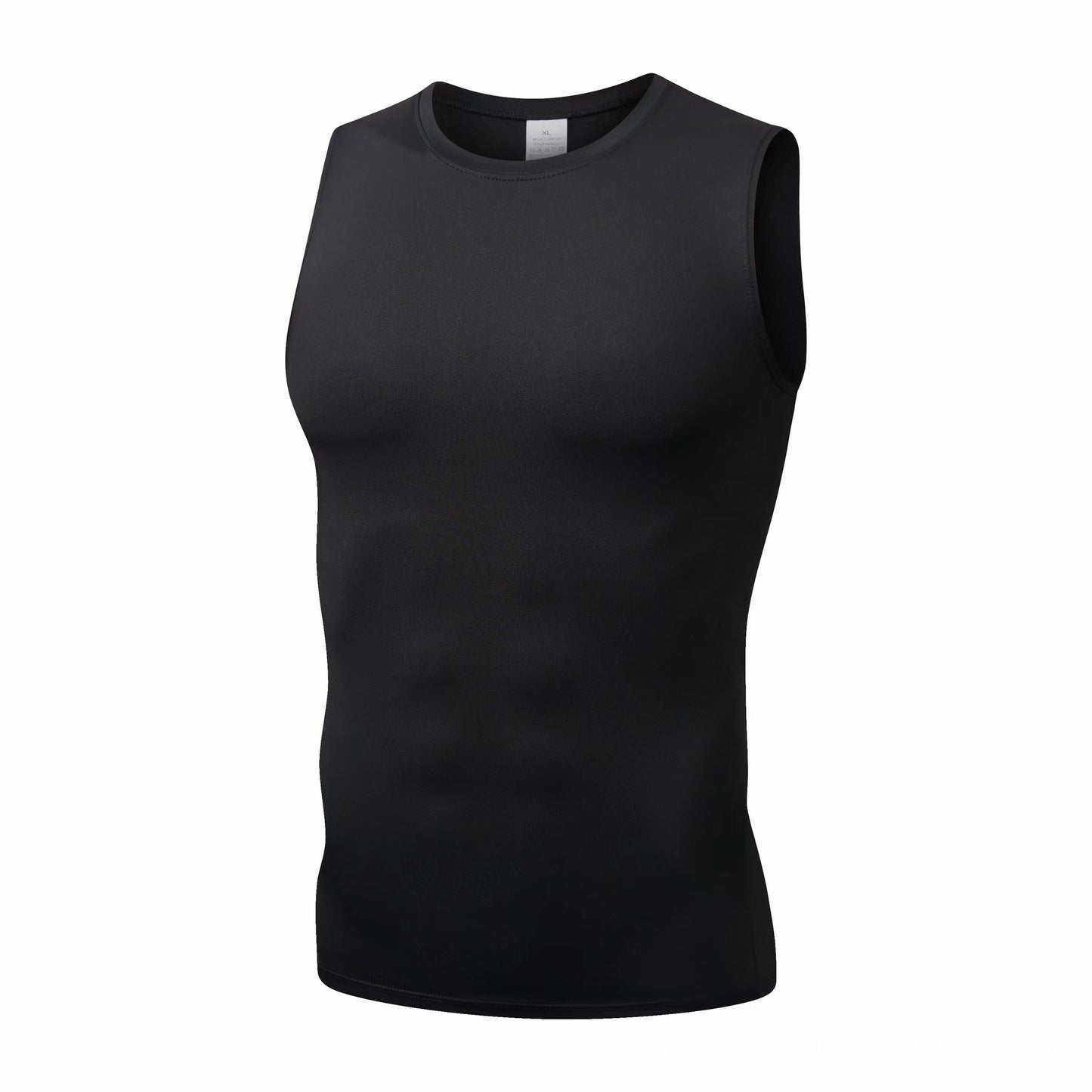 Camiseta sin mangas de alta elasticidad transpirable deportiva para baloncesto, correr, entrenar, absorbente de sudor, ropa de fitness