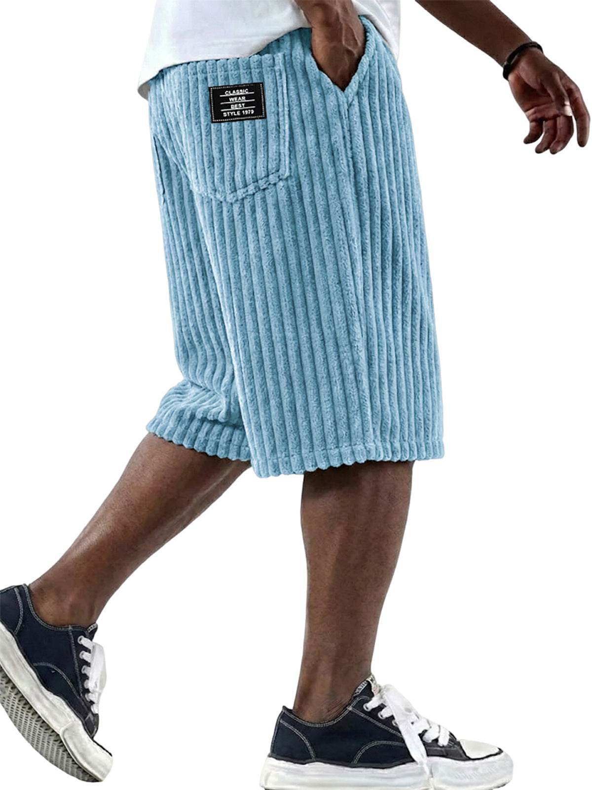 American-style Vintage Capri Pants Trendy Brand Summer
