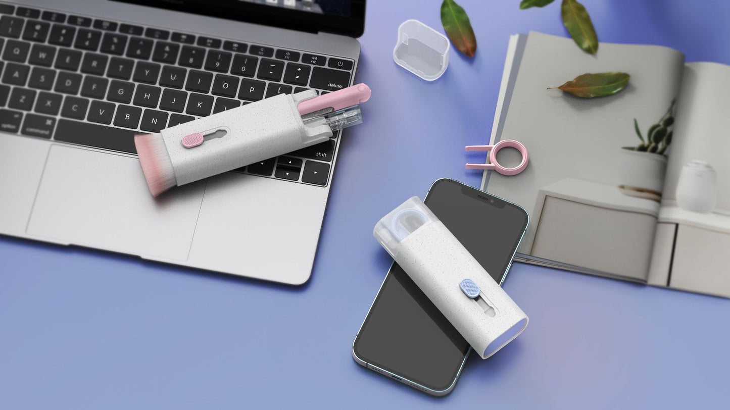 Pluma de limpieza para auriculares Bluetooth Kit de limpieza para portátiles