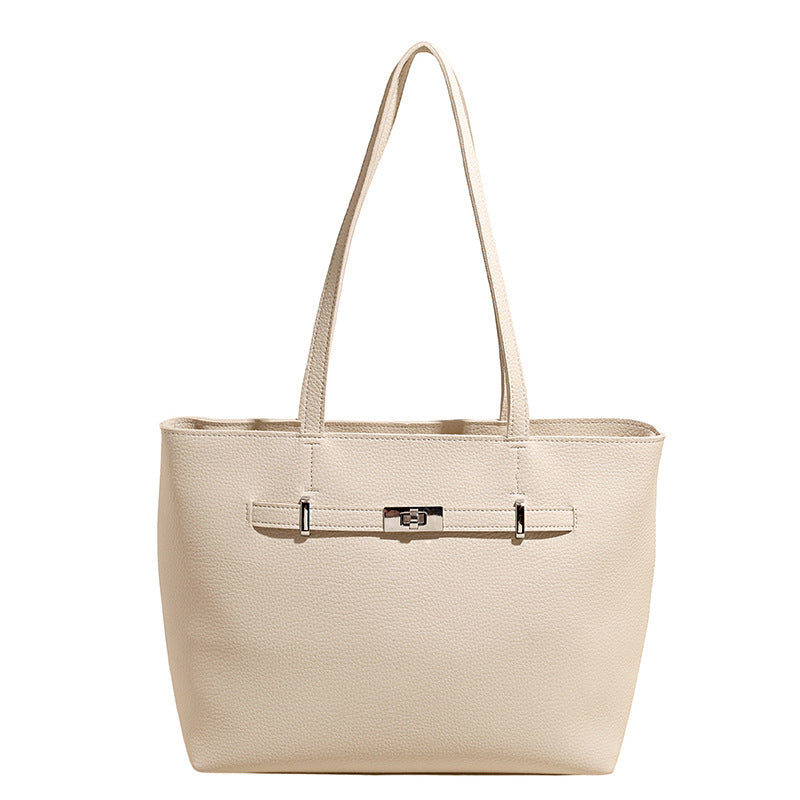 Bolso Tote Sencillo y Versátil de Gran Capacidad Para Mujer