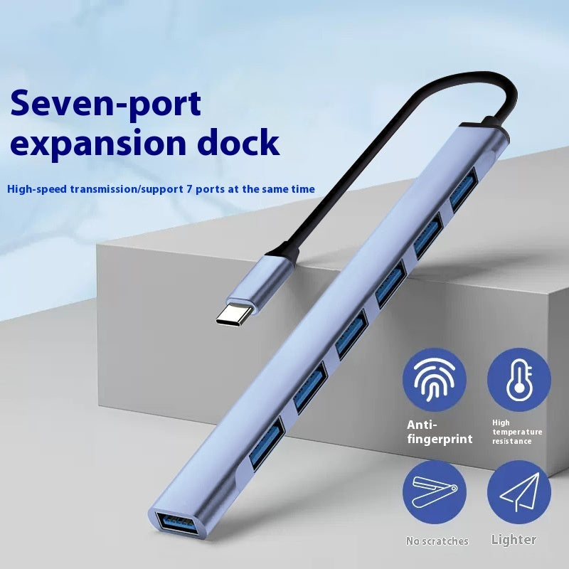Adaptador convertidor USB para portátil, adecuado para base de expansión de interfaz de ordenador