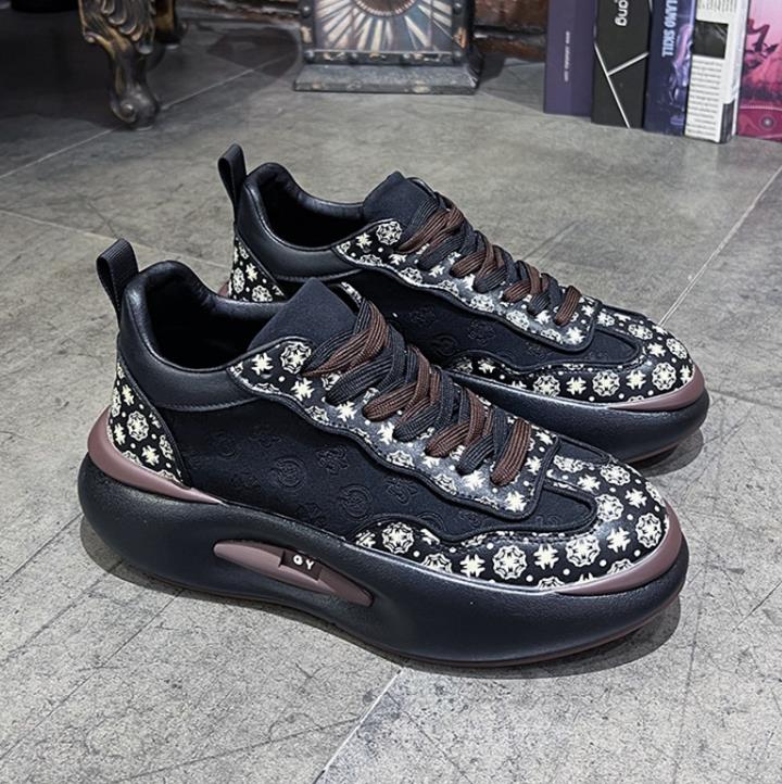 Zapatillas bajas versátiles deportivas de moda para hombre