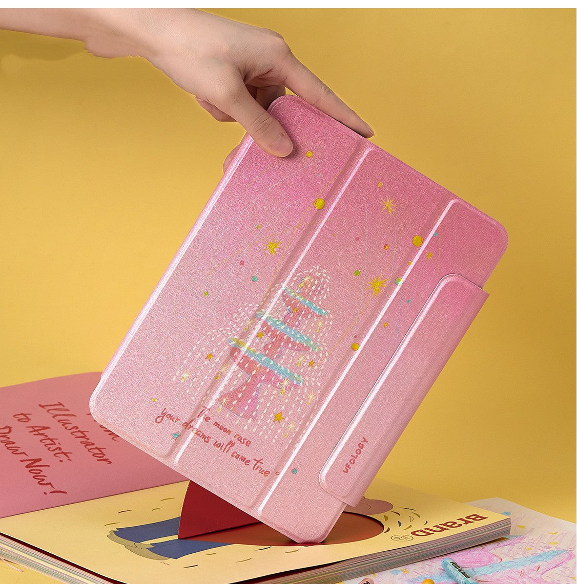 Funda protectora magnética para tablet