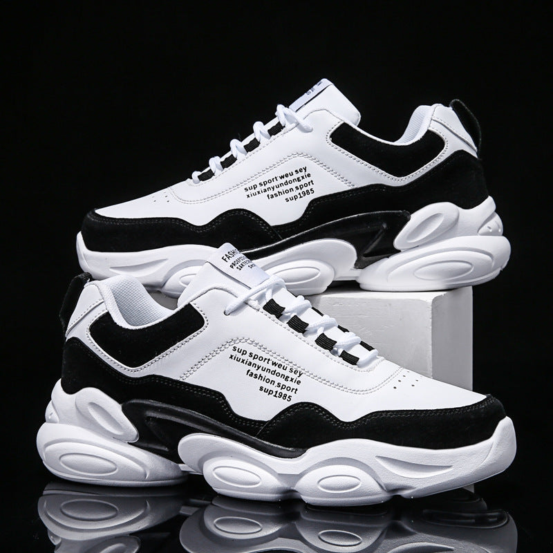 Zapatillas Casuales de Hombre Tendencia Juvenil Suela Gruesa Zapatos de Papá