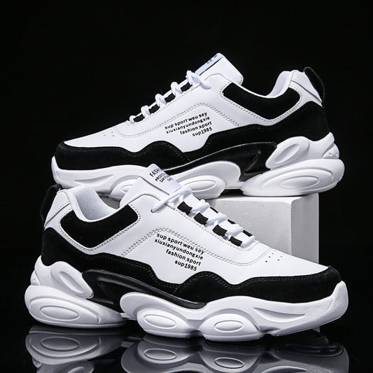 Zapatillas Casuales de Hombre Tendencia Juvenil Suela Gruesa Zapatos de Papá