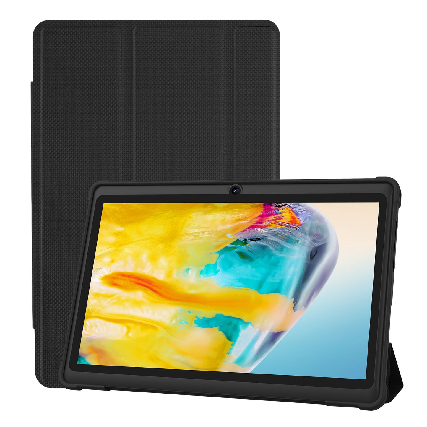 Tablet Android de 7 pulgadas para adultos con funda protectora de silicona