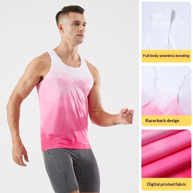 Summer Outdoor Marathon Track Running Fitness Vest