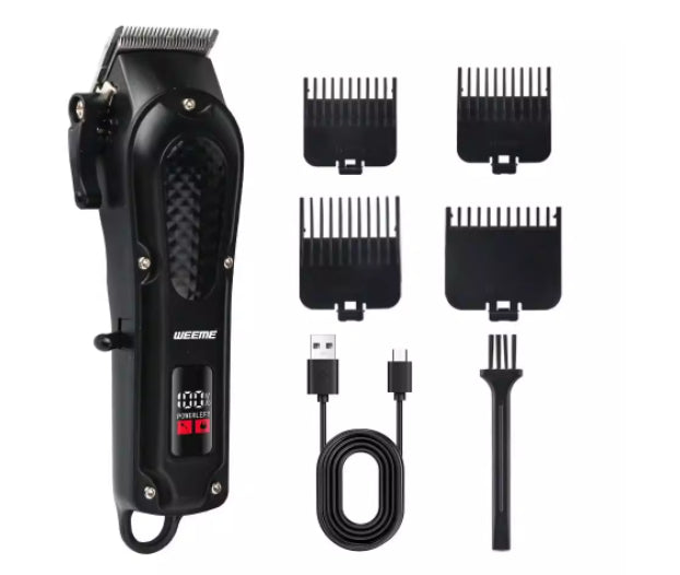 Cortadora de pelo eléctrica inalámbrica retro