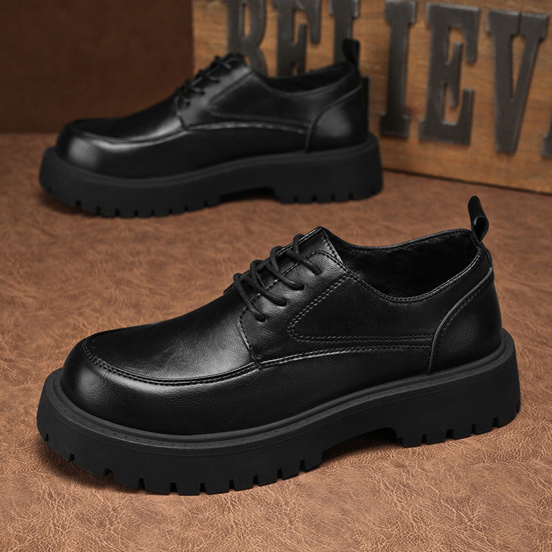 Zapatos de vestir de cuero suave para hombre