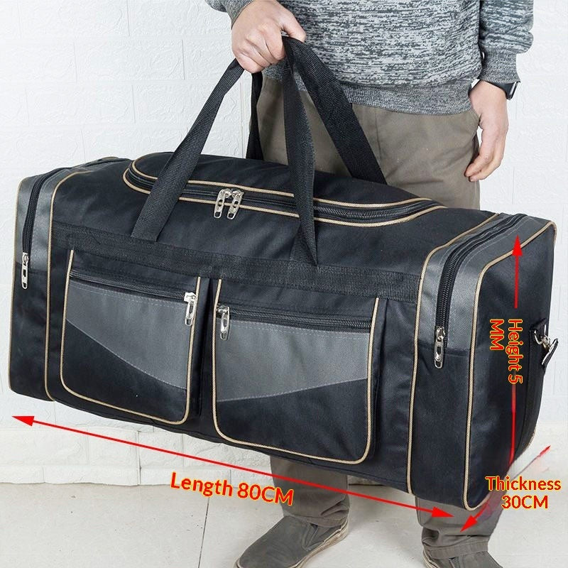 Bolso de mano de viaje para hombre, portátil, simple y de gran capacidad