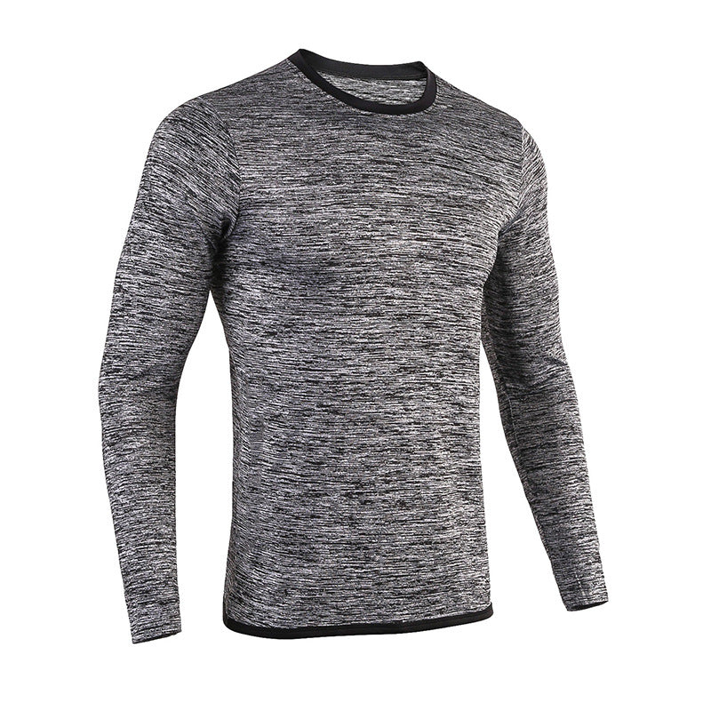 Ventas Directas de Fábrica Secado Rápido Ropa Deportiva al Aire Libre Fitness Camiseta de Baloncesto de Manga Larga para Hombre Mallas de Compresión
