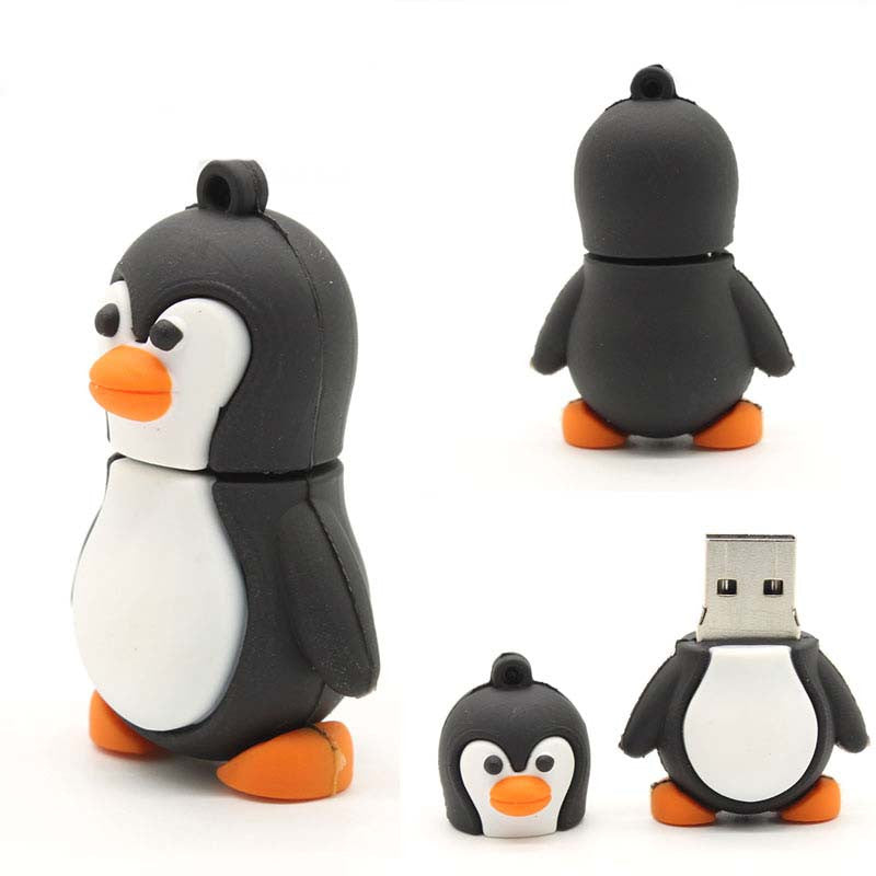 Memoria USB Pingüino de Dibujos Animados 30