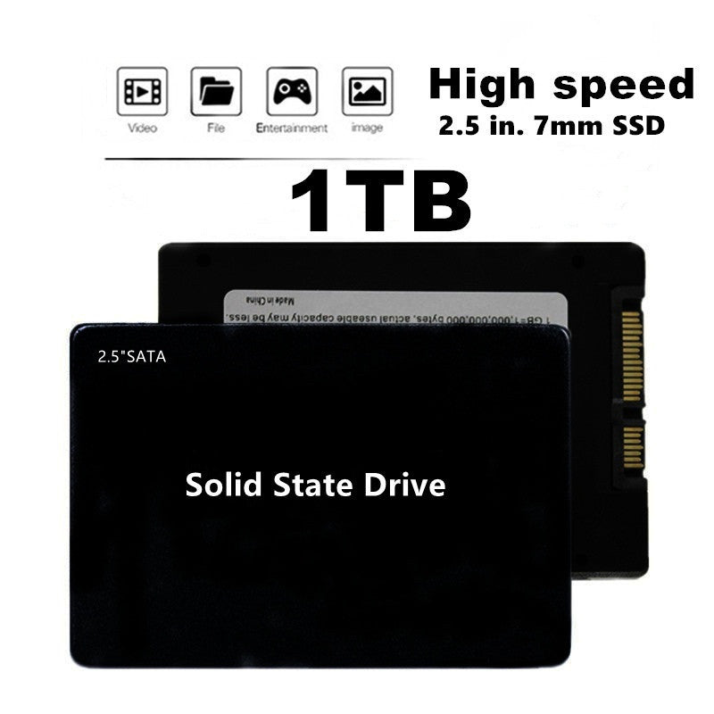 Unidad de estado sólido de alta velocidad de 2,5 pulgadas y 1 TB para portátil o de escritorio