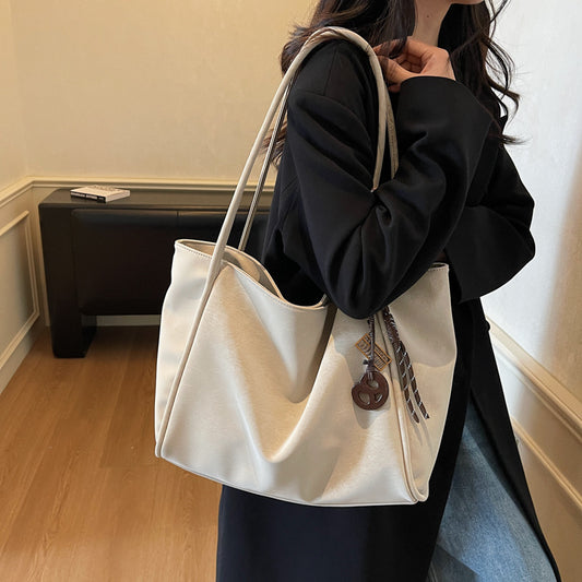 Bolso de hombro de mujer minimalista y a la moda, estilo retro