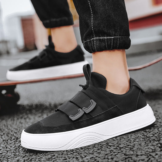 Zapatillas bajas de plataforma con banda elástica para jóvenes