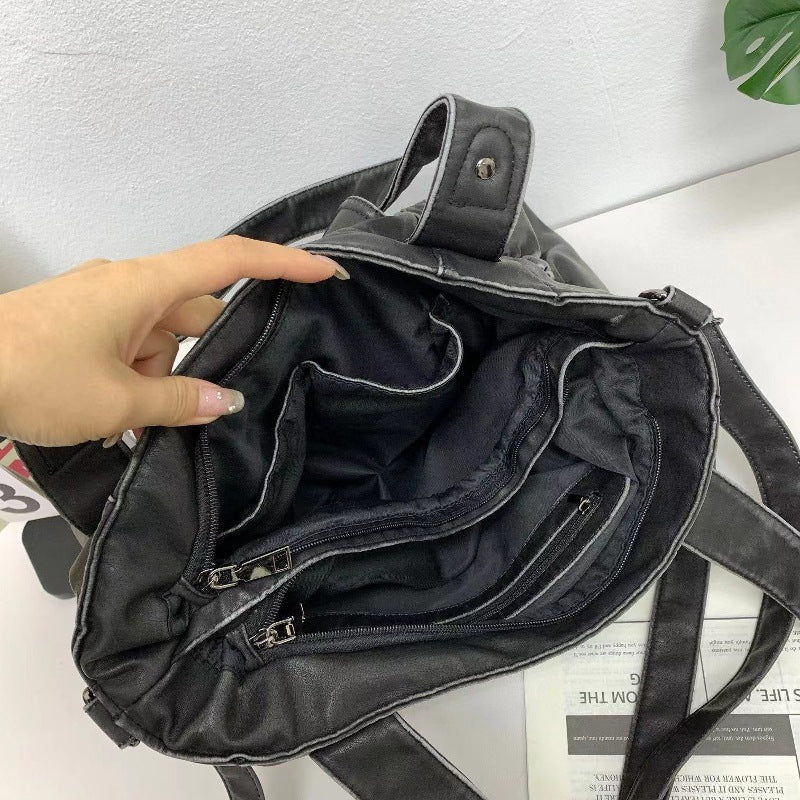 Bolso de mano "Washed Old" de moda para mujer