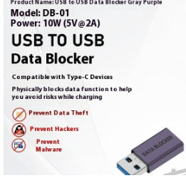 Adaptador USB macho a hembra tipo C para protección de datos en teléfonos portátiles