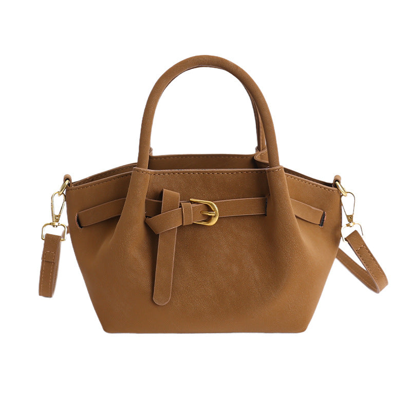 Exquisito bolso tote bandolera versátil otoño-invierno