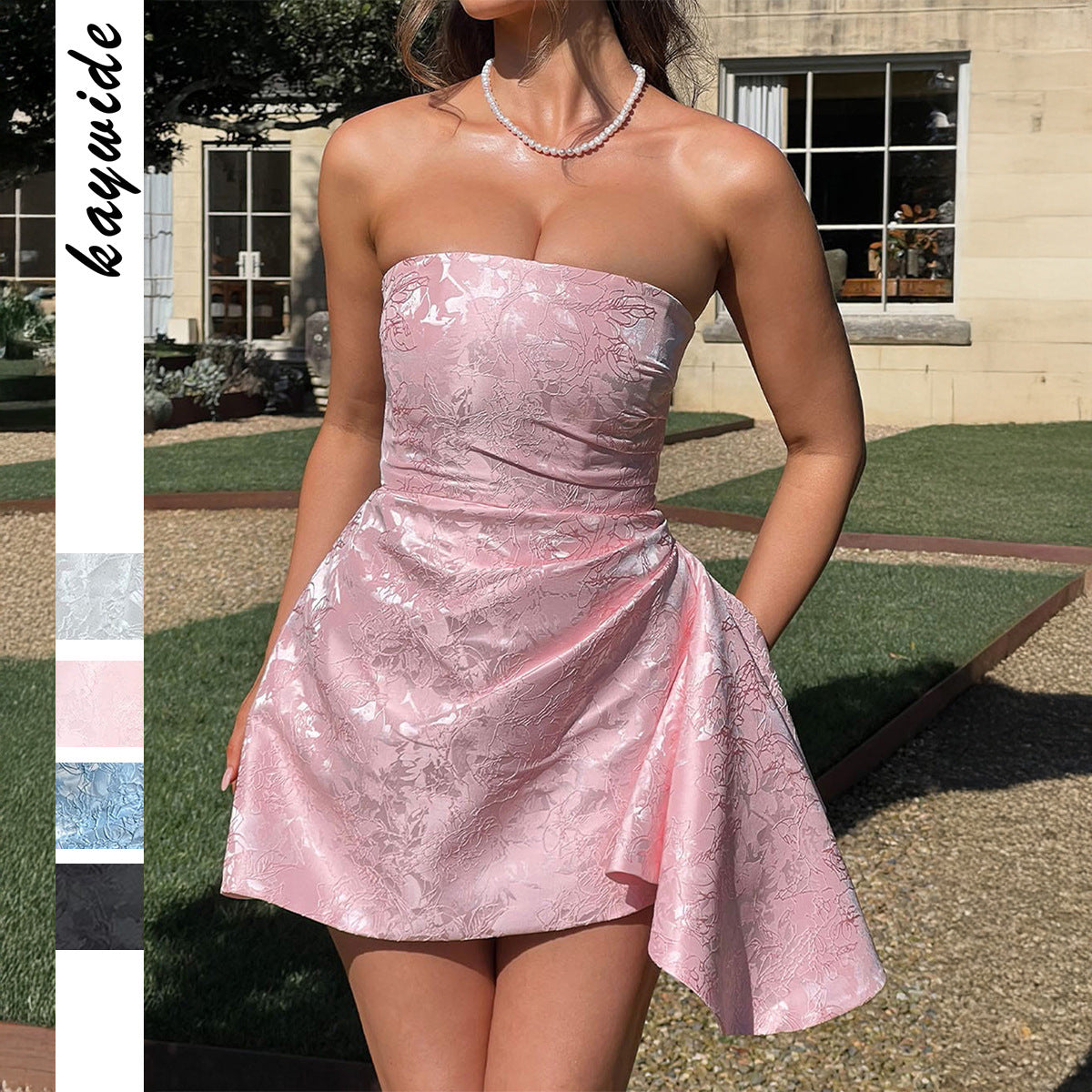 Vestido Tubo Estilo Socialité Ropa de Mujer